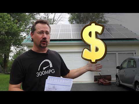Solar Panels saved me HOW MUCH? The power company owes me!