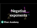 Exploring Negative Exponents and Their Impact