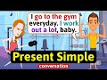 Present Simple in Gym Conversations