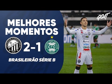 OPERÁRIO VENCE CORITIBA DE VIRADA EM JOGO QUE TEVE DE TUDO PELA SÉRIE B l MELHORES MOMENTOS