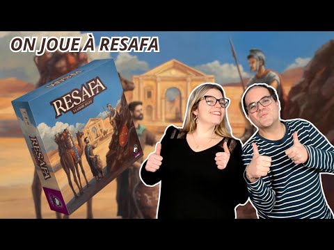 { Règles Et Partie } ON JOUE À RESAFA | Jeu De Société | Intrafin Games