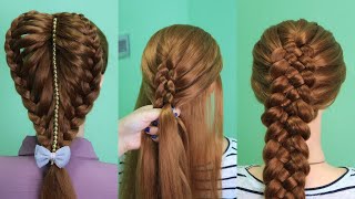 12 BEAUTIFUL & TOP DIY HAIRSTYLE TUTORIAL HAIR HACKS & TIPS