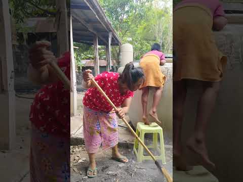 กวาดบ้านแบบฮาฮา #ตลก #funny #comedy #fun #เปิดการมองเห็น