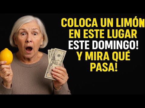 Este Domingo OCULTA 1 Limón en ESTE Lugar y Despídete de la POBREZA - Sabiduría Budista