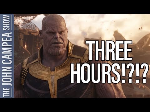 Avengers 4 Is Three Hours Long Currently - The John Campea Show