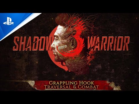 Shadow Warrior 3 - Grappling Hook Traversal & Combat | PS5, PS4