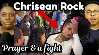 Chrisean Rock Prayer and Fight video proof. 