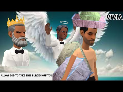 WATCH HOW GOD WILL TAKE THE BURDEN OFF YOU, IF YOU LET HIM. CHRISTIAN ANIMATION