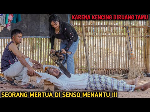 SEORANG MERTUA DI SENSO ANAK & MENANTUNYA CUMA KARNA KENCING DIRUANG TAMU SAAT SAKIT! FILM INSPIRASI