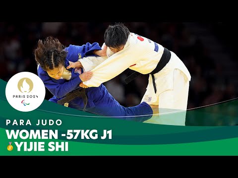 🇨🇳 Yijie Shi Women -57Kg J2 Final | Para Judo - Paris 2024 Paralympics