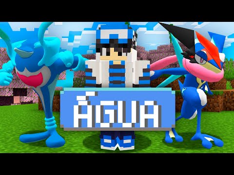 PIXELMON MAS SÓ COM O TIPO ÁGUA