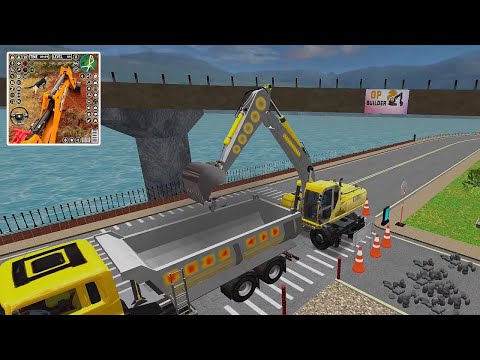 Road Destruction - Excavator Simulator JCB Gameplay