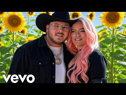 Grupo Frontera , Karol G - Coleccionando Sufrimientos (Official Music Video Lyrics)