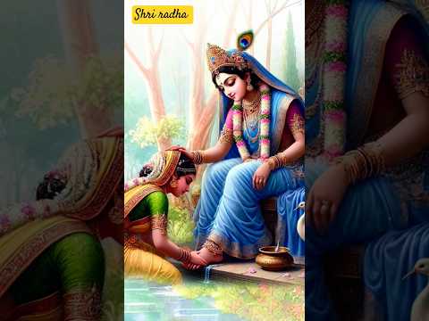 tere charno mein baithu yeh kaam ho jaye🥺#radharani #krishna #radhakrishnan #shorts #status