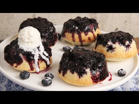 Mini Blueberry Upside Down Cakes | Episode 1187