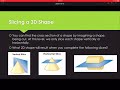 Slicing and Analyzing 3D Shapes