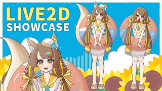 【Live2D Showcase】夏休みの狐っ子【販売中】
