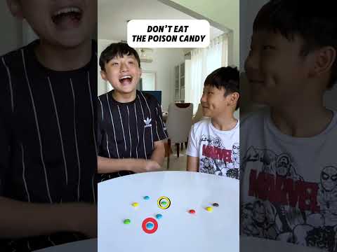 Donโt eat the poison candy #familygames