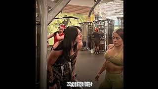 Rhea Ripley Humiliates Zelina Vega with Insane Gym Strength #wwe #rhearipley