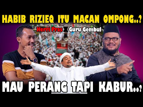 Habib Rizieq Shihab Itu Macan Ompong? Orasinya Cuma Omon2 Nantang Perang Tapi Kabur.?