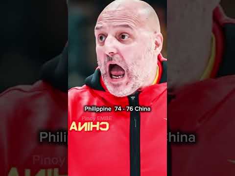 Akala ng china makakabawi na sila sa pagkatalo sa Fiba World Cup 2023 #GilasPilipinas #gilas