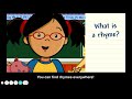 Understanding Rhymes