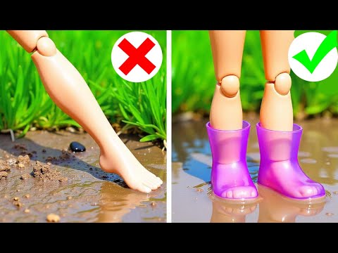 Don't Step There! Best Doll Crafts and Hacks || Anti-Stress DIY || Magic Makeover