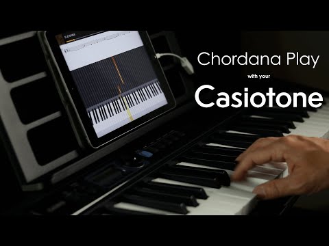 Using the Chordana Play App with your Casiotone