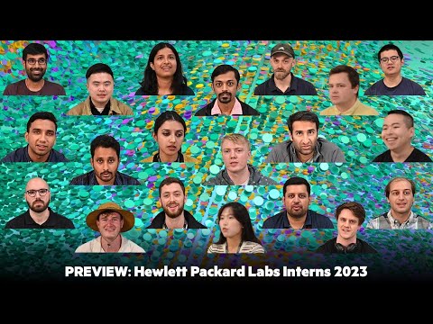 PREVIEW: Hewlett Packard Labs Interns 2023