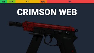 CZ75-Auto Crimson Web Wear Preview