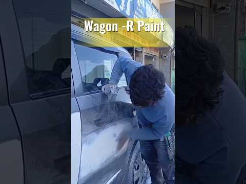 Wagon-R painting 😱🤩 #wagonr #painting #shorts