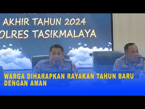 WARGA DIHARAPKAN RAYAKAN TAHUN BARU DENGAN AMAN