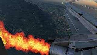 Fire In The Mountains Boeing 737-200