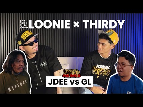 LOONIE × THIRDY | BREAK IT DOWN: Rap Battle Review E350 | FLIPTOP: JDEE vs GL