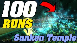 Loot From 100 Sunken Temple Runs! How Much Gold? War Within Goldfarm