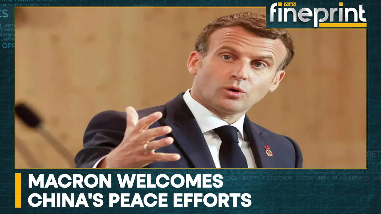 Macron has urged Beijing to pressure Russia to end the War