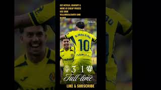 Result: Villarreal - Levante 3-1! First home WIN! #Villarreal #Levante
