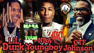 Lil Durk Affiliate OTF Johnson Gets NBA Youngboy Concert Cancelled Threats on His Life 😱