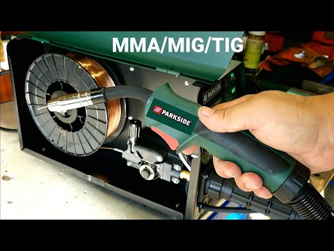 Multifunkčná zváračka MIG/MAG/TIG/MMA Parkside PMSG 200 A1 Je najlacnejšia a EXTREMNE dobrá?