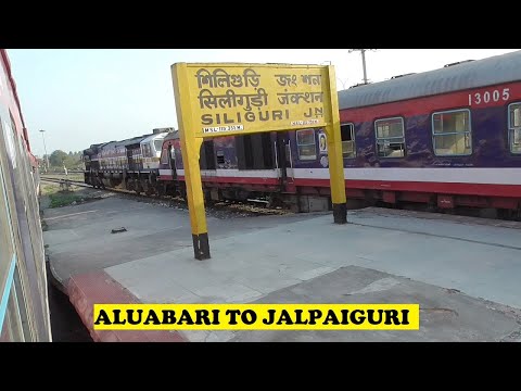 Aluabari Road To New Jalpaiguri VIA Bagdogra By Malda Siliguri DEMU