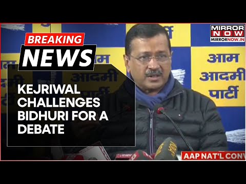 Kejriwal Addresses Media Challenging BJP On CM Face, Hints At Bidhuri; 'Only Engage In Malpractices'