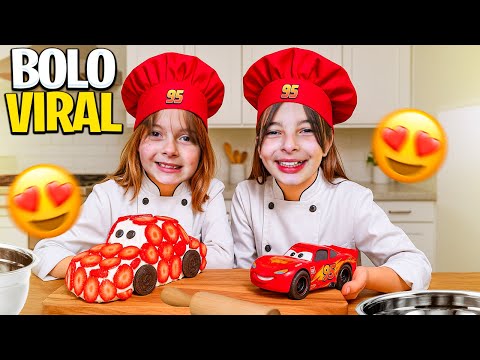 O BOLO VIRAL DO RELÂMPAGO MARQUINHOS!!! Relâmpago McQueen!