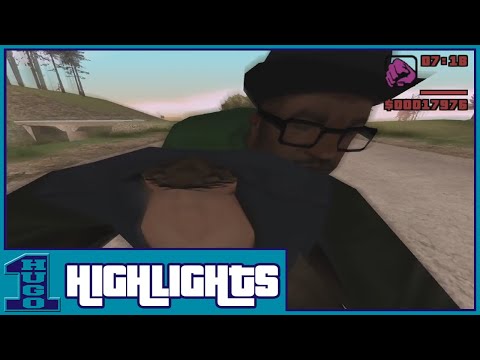 GTA Speedrun Fails & Funny Moments #94 - GTA:SA First Person Rainbomizer Highlights