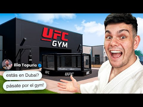 Entrené en el GYM OFICIAL de la UFC
