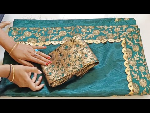 ब्लाउज डिजाइन्स इतनी आसान की आप खुद बना लोगे इतनी खूबसूरत ब्लाउज डिजाइन/बिना लेस की ब्लाउज डिजाइन