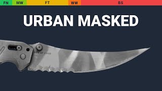 Flip Knife Urban Masked Wear Preview