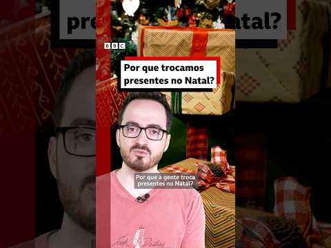 🎅🎁 Natal: de onde vem o costume de trocar presentes? #bbcnewsbrasil #shorts