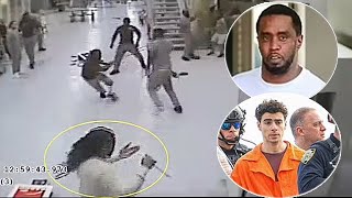 Diddy & Luigi Mangione Targeted After Brutal Prison Stabbing – Gangs Plan to ‘Make an Example’