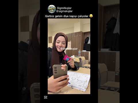 Gürbüz gelsin diye kapıyı çalıyolar 😂
