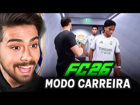 O NOVO MODO CARREIRA DO FC 26 ESTA INCRIVEL!